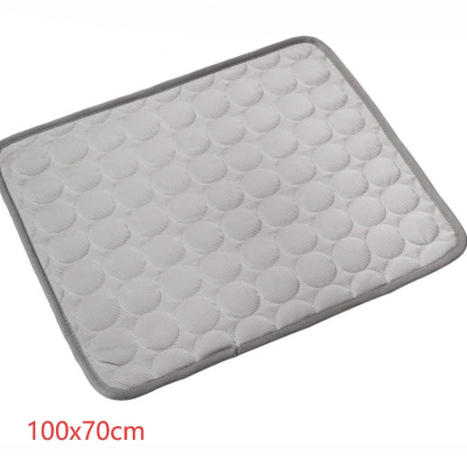 PETS&CLEAN Pet Dog Cat Ice Silk Cold Nest Pad For Cooling