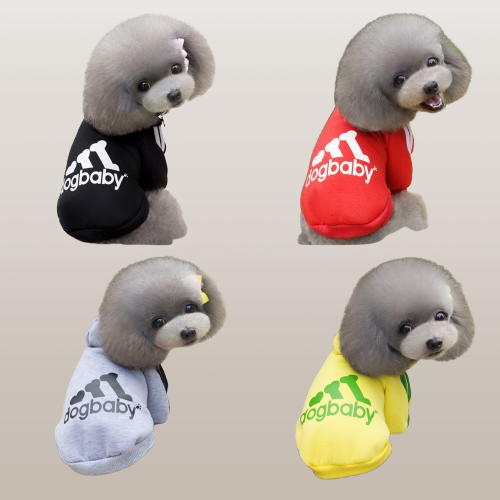 PETS&CLEAN Fashion Dog Clothes For pets Hoodies Warm Pet Clothing
