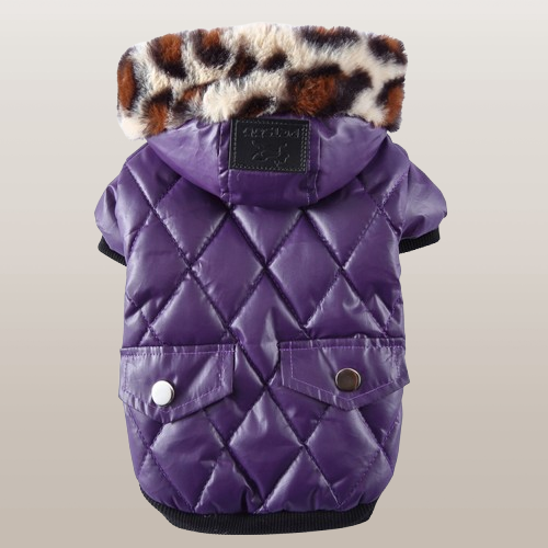 PETS&CLEAN Zippered Cotton Padded Clothes For Pets