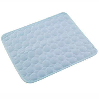 PETS&CLEAN Pet Dog Cat Ice Silk Cold Nest Pad For Cooling