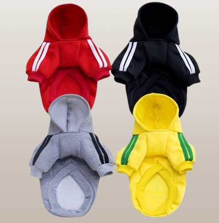 PETS&CLEAN Fashion Dog Clothes For pets Hoodies Warm Pet Clothing