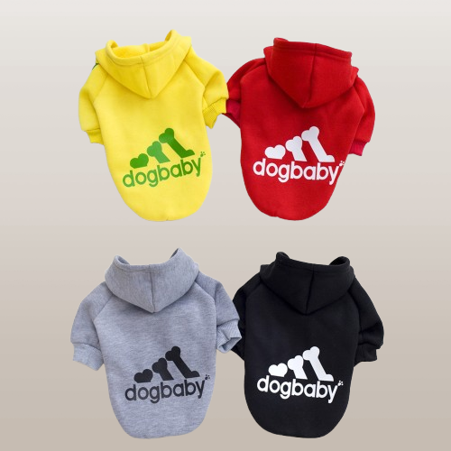 PETS&CLEAN Fashion Dog Clothes For pets Hoodies Warm Pet Clothing