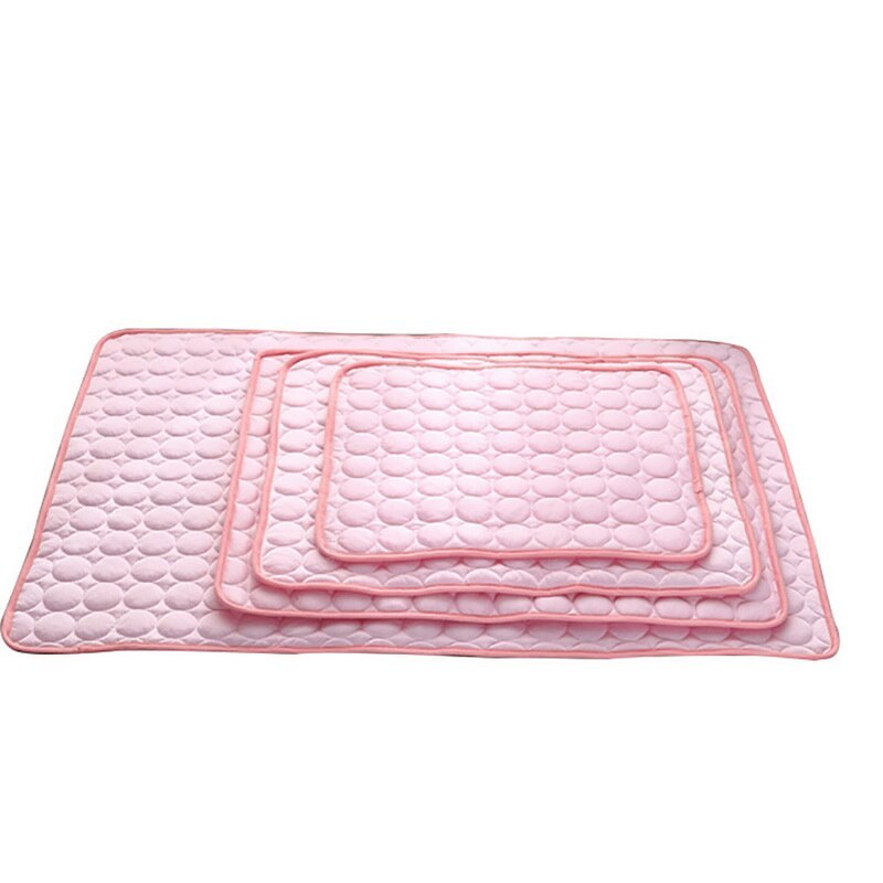PETS&CLEAN Pet Dog Cat Ice Silk Cold Nest Pad For Cooling
