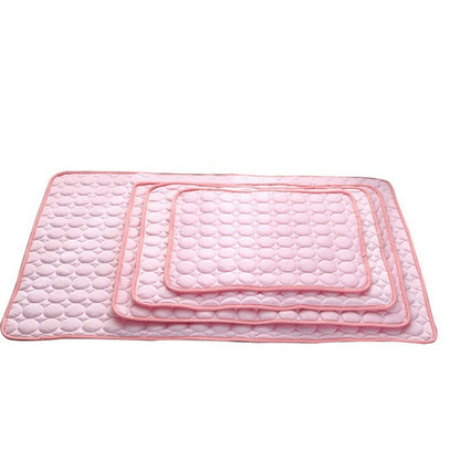 PETS&CLEAN Pet Dog Cat Ice Silk Cold Nest Pad For Cooling
