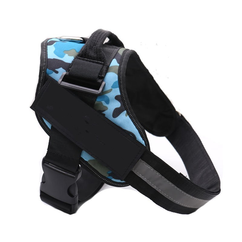 PETS&CLEAN Personalized Dog Harness Reflective Breathable Adjustable