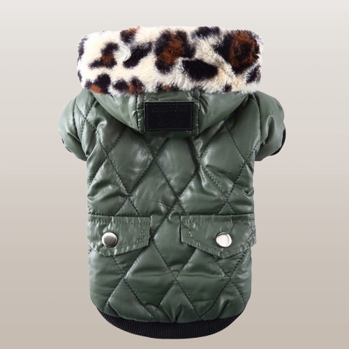 PETS&CLEAN Zippered Cotton Padded Clothes For Pets