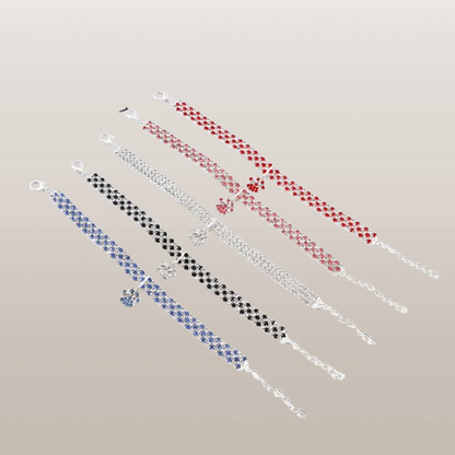 PETS&CLEAN Pet Collar With Diamonds