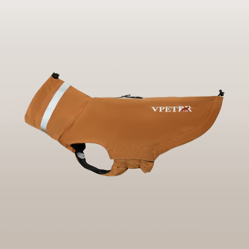 PETS&CLEAN Dog Outdoor Windproof Rain Raincoat Puppy Reflective Pet Poncho